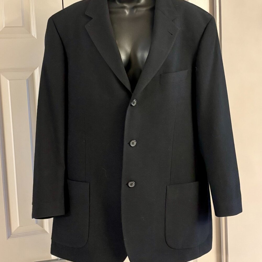 SALE! Vintage 90's Hugo Boss Edison US 100% Virgin Wool Sport Coat 44R